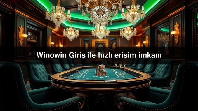 Winowin Giriş